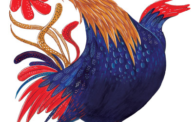 Rooster Raga crows at Young India books